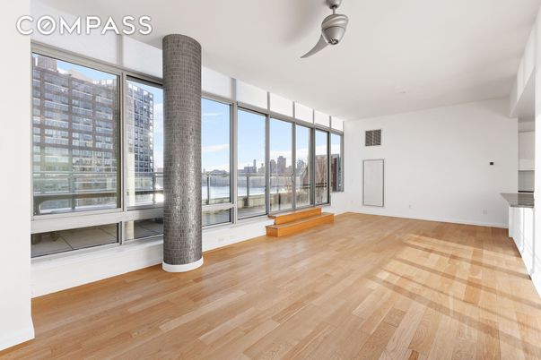 Empty room, Interior, Water, Wood Texture Flooring