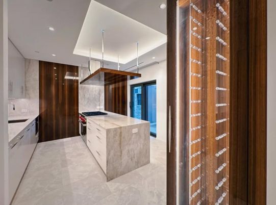 Interior, Kitchen, Pendant Lights, Recessed Lighting