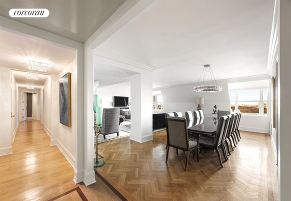 Chandelier, Dining room, Interior, Pendant Lights, Wood Texture Flooring