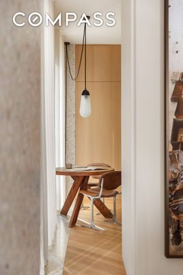 Home Office, Interior, Pendant Lights, Wood Texture Flooring