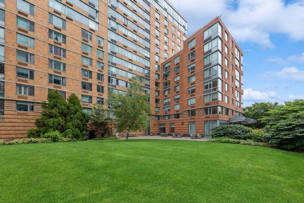 Backyard, Exterior, Facade, Condo Building