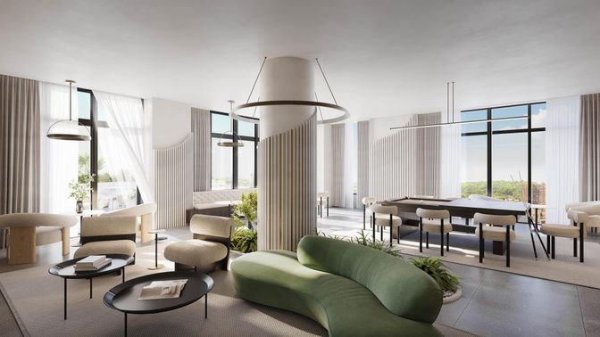 Dining room, Interior, Pendant Lights
