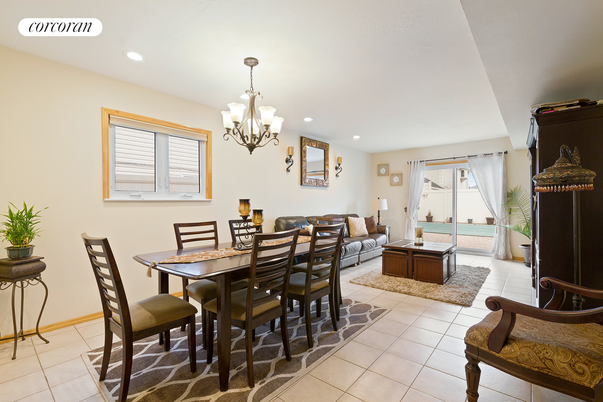 Chandelier, Dining room, Interior, Living room, Recessed Lighting