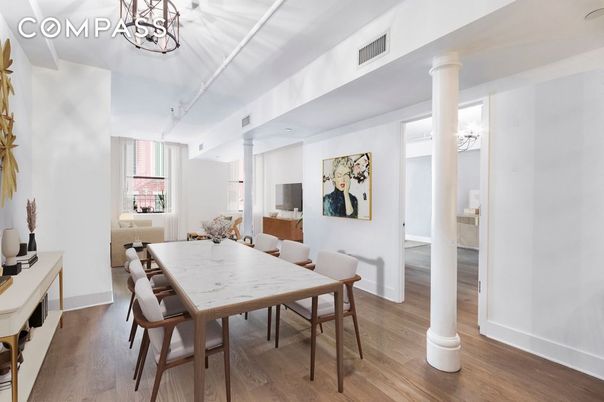 Dining room, Interior, Wood Texture Flooring