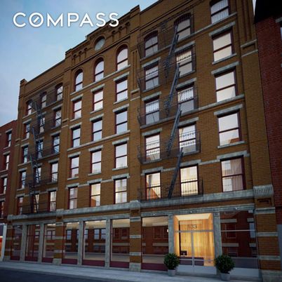 Exterior, Facade, Brick Facade, Condo Building