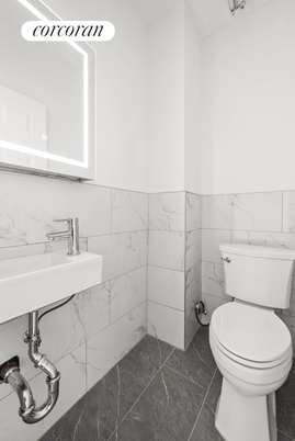 Bathroom, Interior, Marble Walls