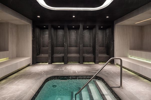Interior, Pool, Recessed Lighting