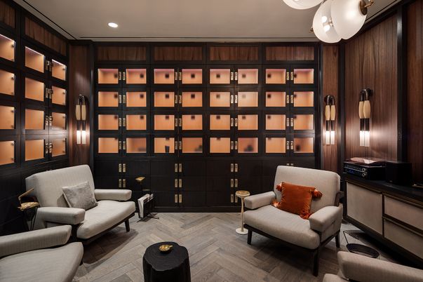 Interior, Recessed Lighting, Wood Texture Flooring