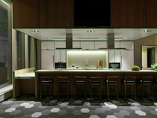 Interior, Kitchen, Recessed Lighting