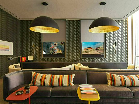 Interior, Living room, Pendant Lights