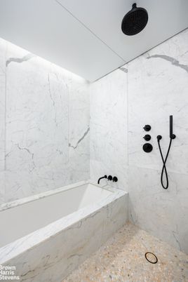Bathroom, Interior, Marble Walls