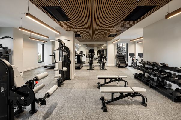 Fitness Equipment, Gym, Interior