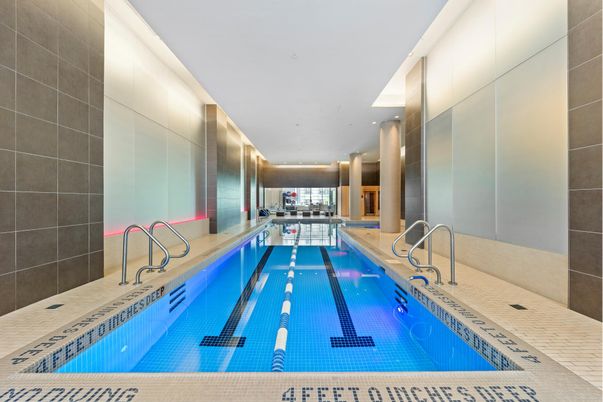 Interior, Pool, Recessed Lighting