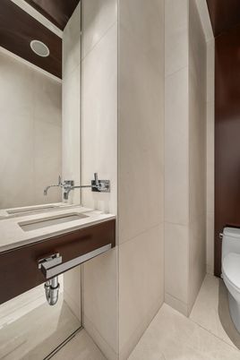 Bathroom, Interior, Recessed Lighting
