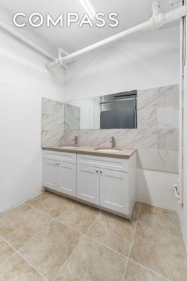 Bathroom, Dual Sink Vanities, Interior, Marble Walls