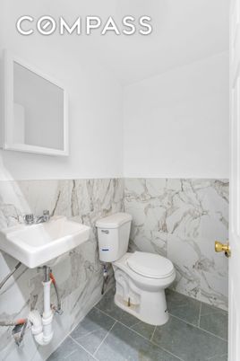 Bathroom, Interior, Marble Walls