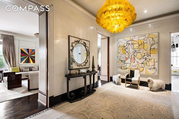 Chandelier, Interior, Recessed Lighting, Wood Texture Flooring
