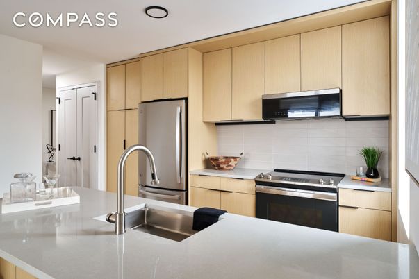 Interior, Kitchen, Recessed Lighting, Stainless Steel Appliances