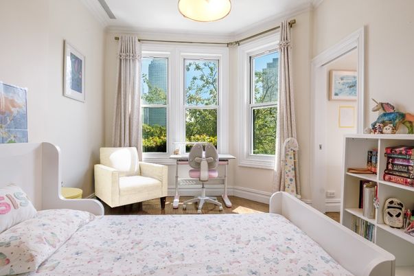 Bedroom, Home Office, Interior, Wood Texture Flooring