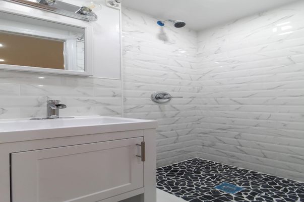 Bathroom, Interior, Marble Walls