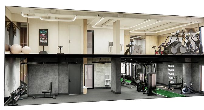 Fitness Equipment, Interior