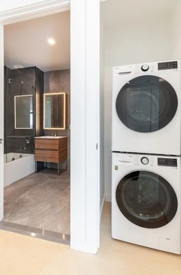 Interior, Recessed Lighting, Utility Closets, Washer
