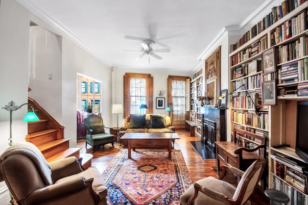 Fireplace, Interior, Living room, Wood Texture Flooring
