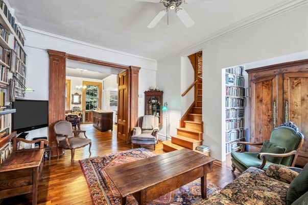 Chandelier, Interior, Living room, Wood Texture Flooring