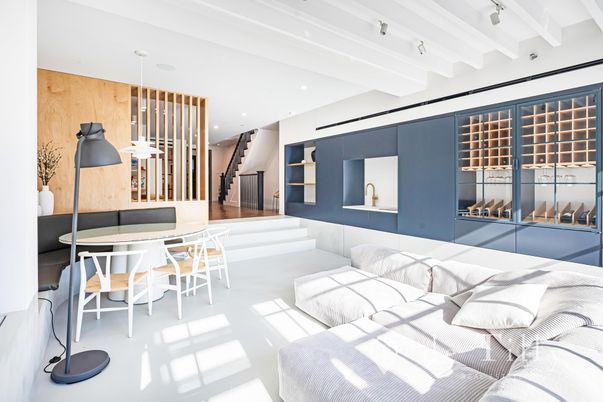 Dining room, Interior, Pendant Lights, Recessed Lighting