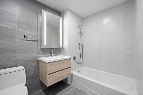 Bathroom, Interior, Marble Walls