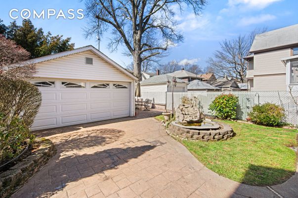 Backyard, Detached Garage, Exterior