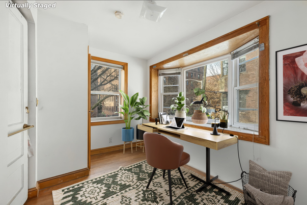 Home Office, Interior, Wood Texture Flooring