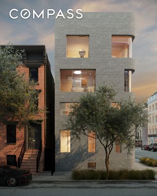 Exterior, Facade, Rowhouse