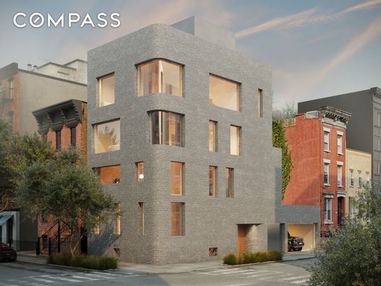 Exterior, Facade, Brick Facade, Condo Building