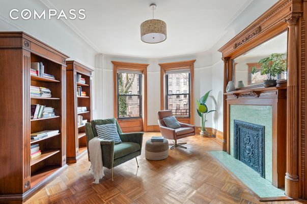 Fireplace, Interior, Wood Texture Flooring