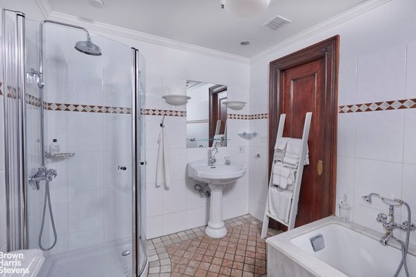 Bathroom, Dual Sink Vanities, Glass Shower, Interior