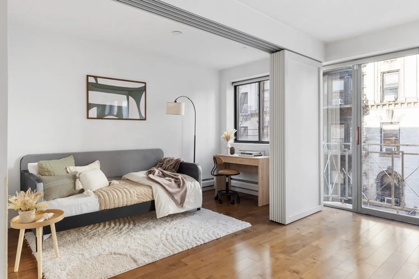 Bedroom, Home Office, Interior, Wood Texture Flooring