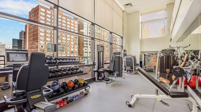 Fitness Equipment, Gym, Interior