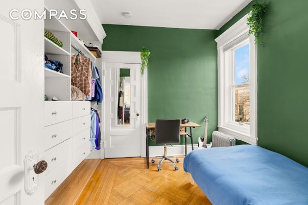 Bedroom, Home Office, Interior, Wood Texture Flooring