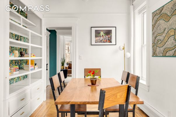 Dining room, Interior, Wood Texture Flooring