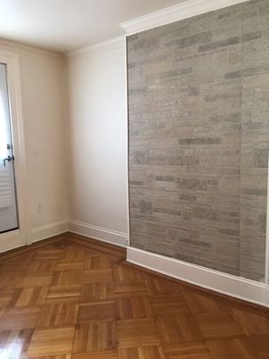 Empty room, Interior, Stone Walls, Wood Texture Flooring