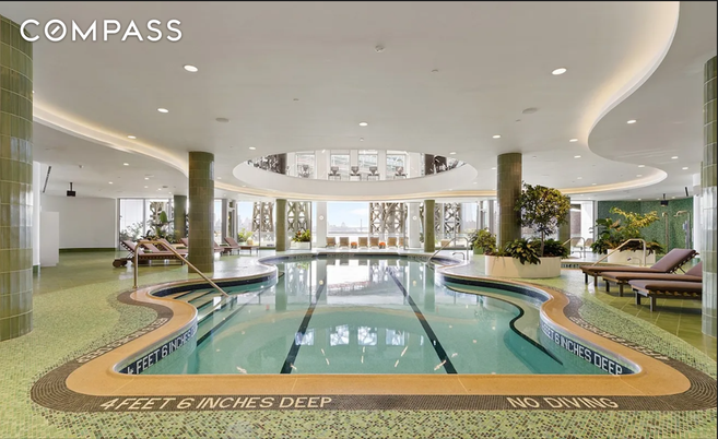 Interior, Pool, Recessed Lighting