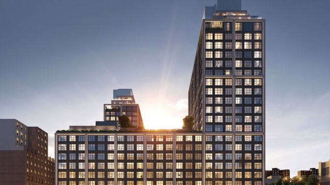 Exterior, Facade, Highrise