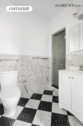 Bathroom, Glass Shower, Interior, Marble, Marble Walls