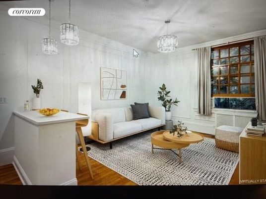 Chandelier, Interior, Living room, Pendant Lights, Wood Texture Flooring