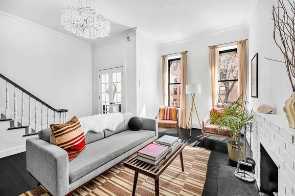 Chandelier, Fireplace, Interior, Living room, Wood Texture Flooring