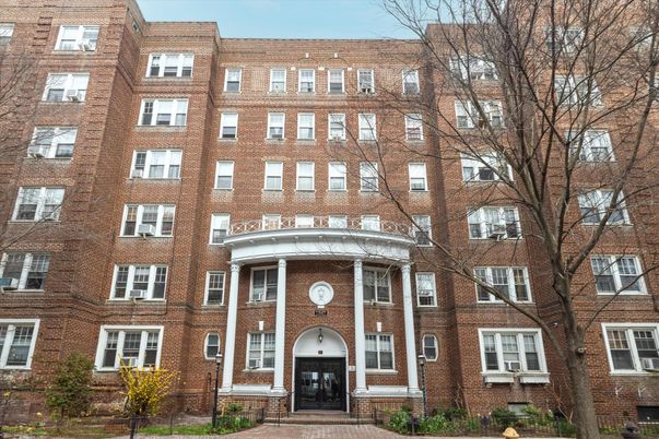Exterior, Facade, Brick Facade, Condo Building
