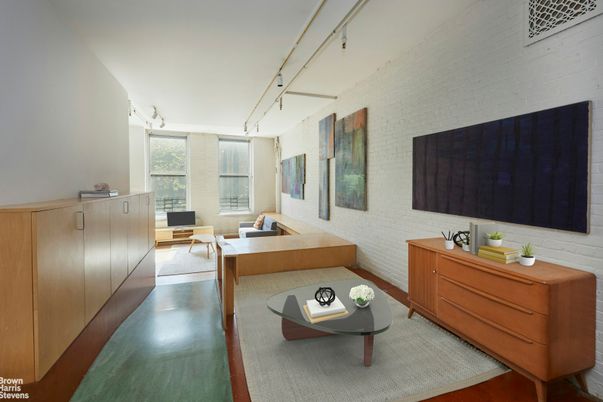 Interior, Living room, Stone Walls