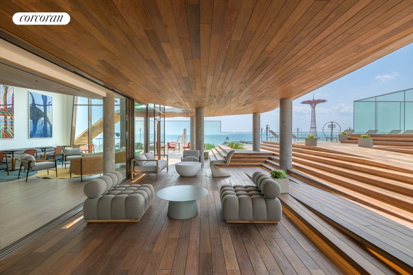 Exterior, Living room, Water, Wooden Ceilings, Wood Texture Flooring