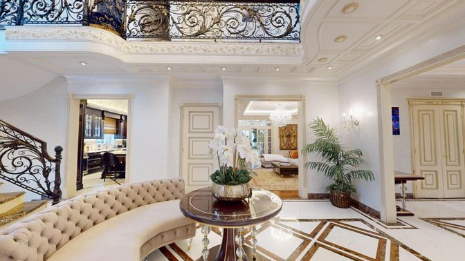 Chandelier, Interior, Recessed Lighting